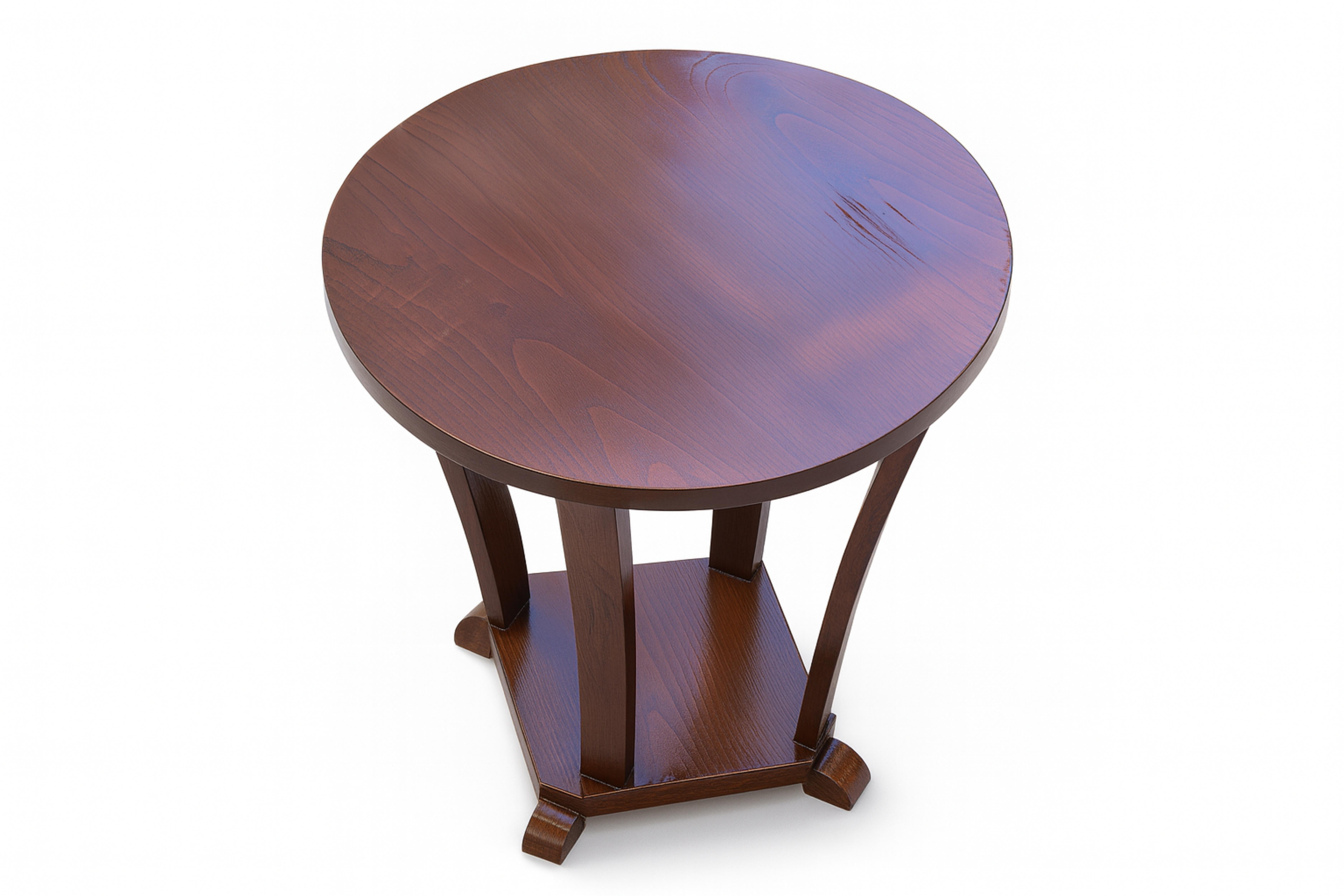 Table à piédestal rond Art Déco, France, 1930 en vente 1