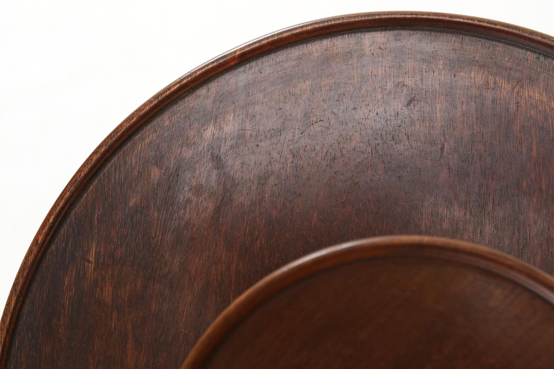 Art Deco Round Side Table, Ca.1930 3