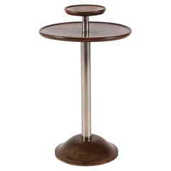 Art Deco Round Side Table, Ca.1930