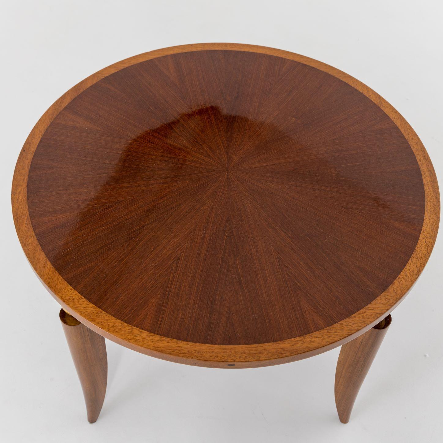 Art Deco Round Side Table In Good Condition In New York, NY