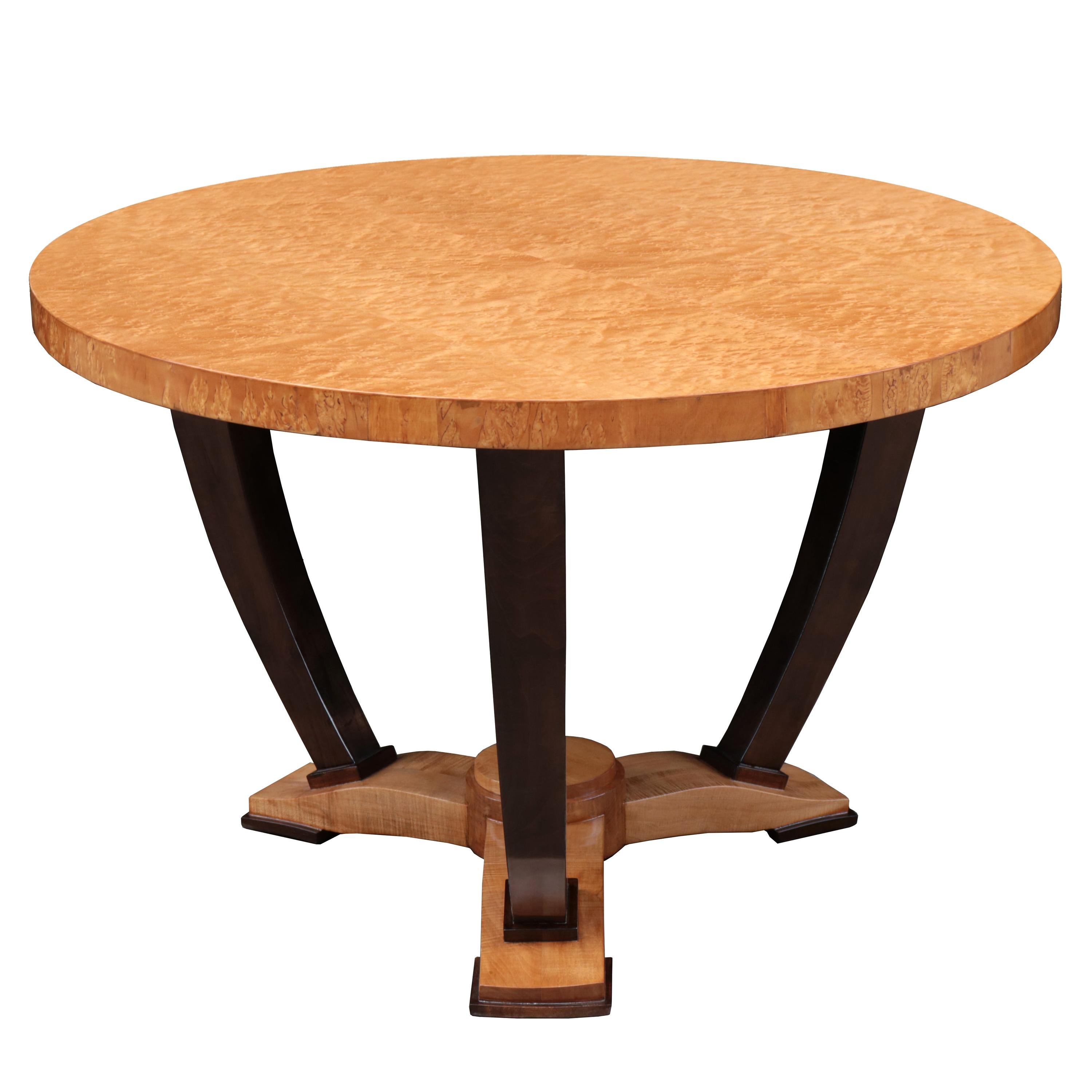 Art Deco Round Side Table
