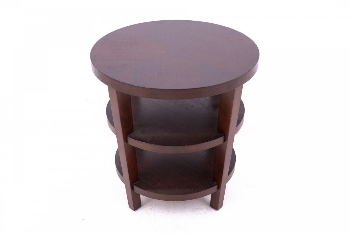 Runder Art déco-Tisch, Frankreich, 1930er-Jahre.