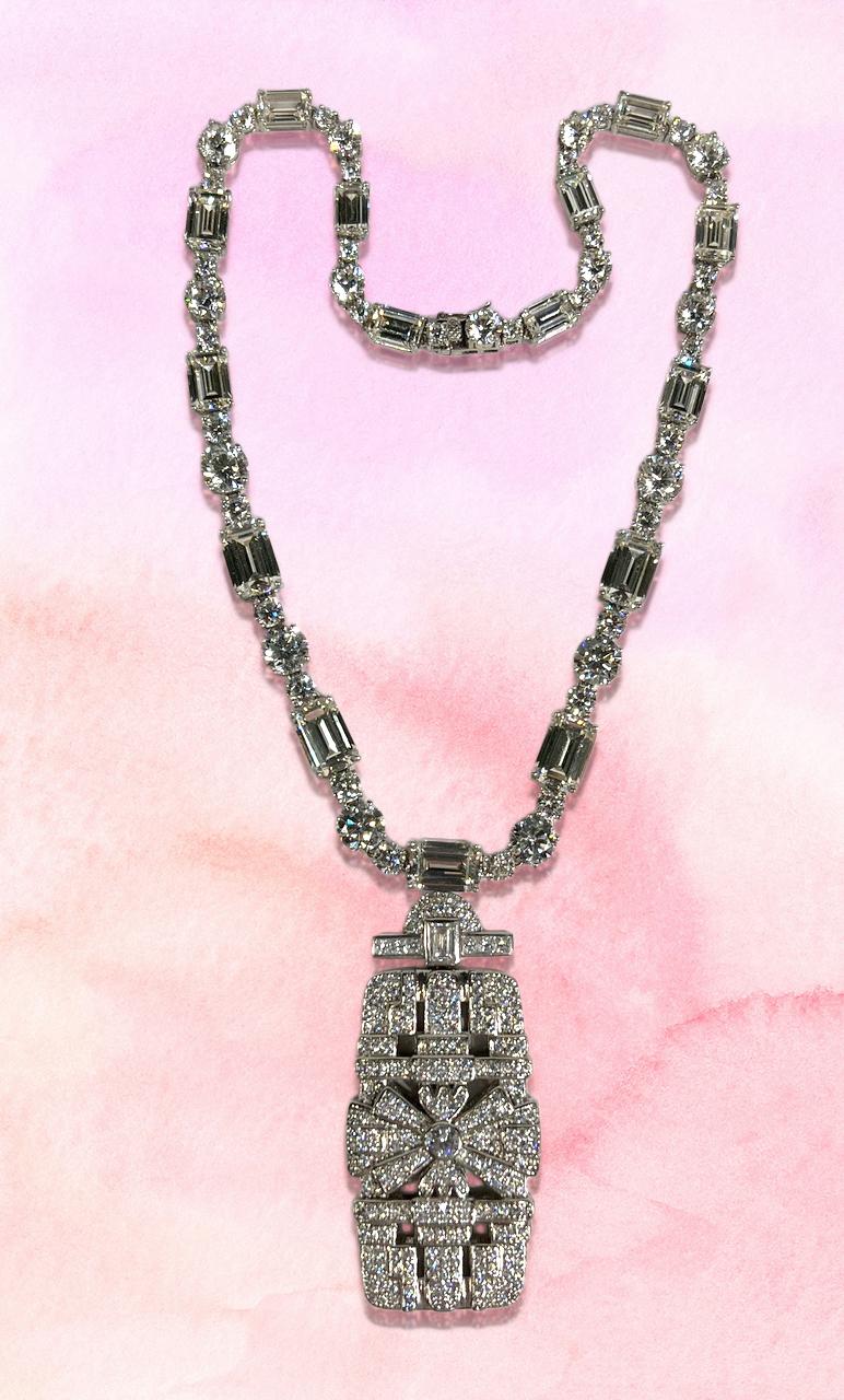 diamond necklace costume jewelry
