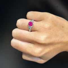 Art Deco Ruby Ring