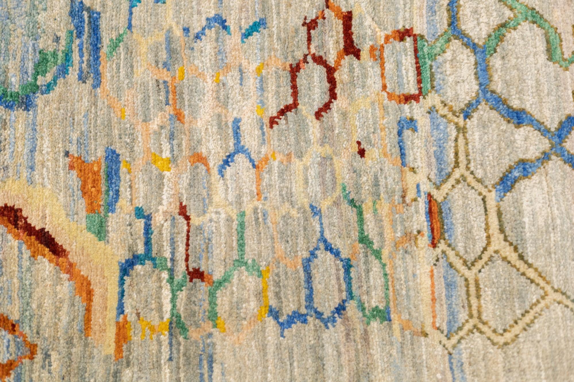 Art Deco Rug 4'1