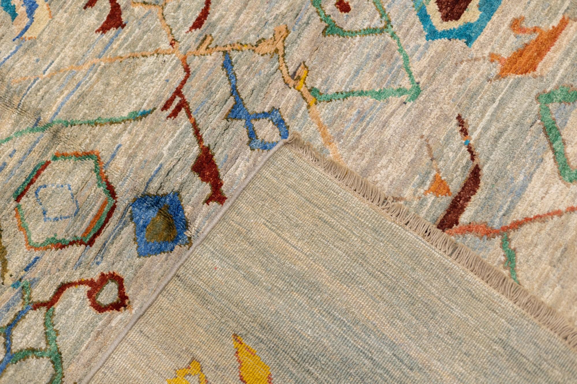 Art Deco Rug 4'1