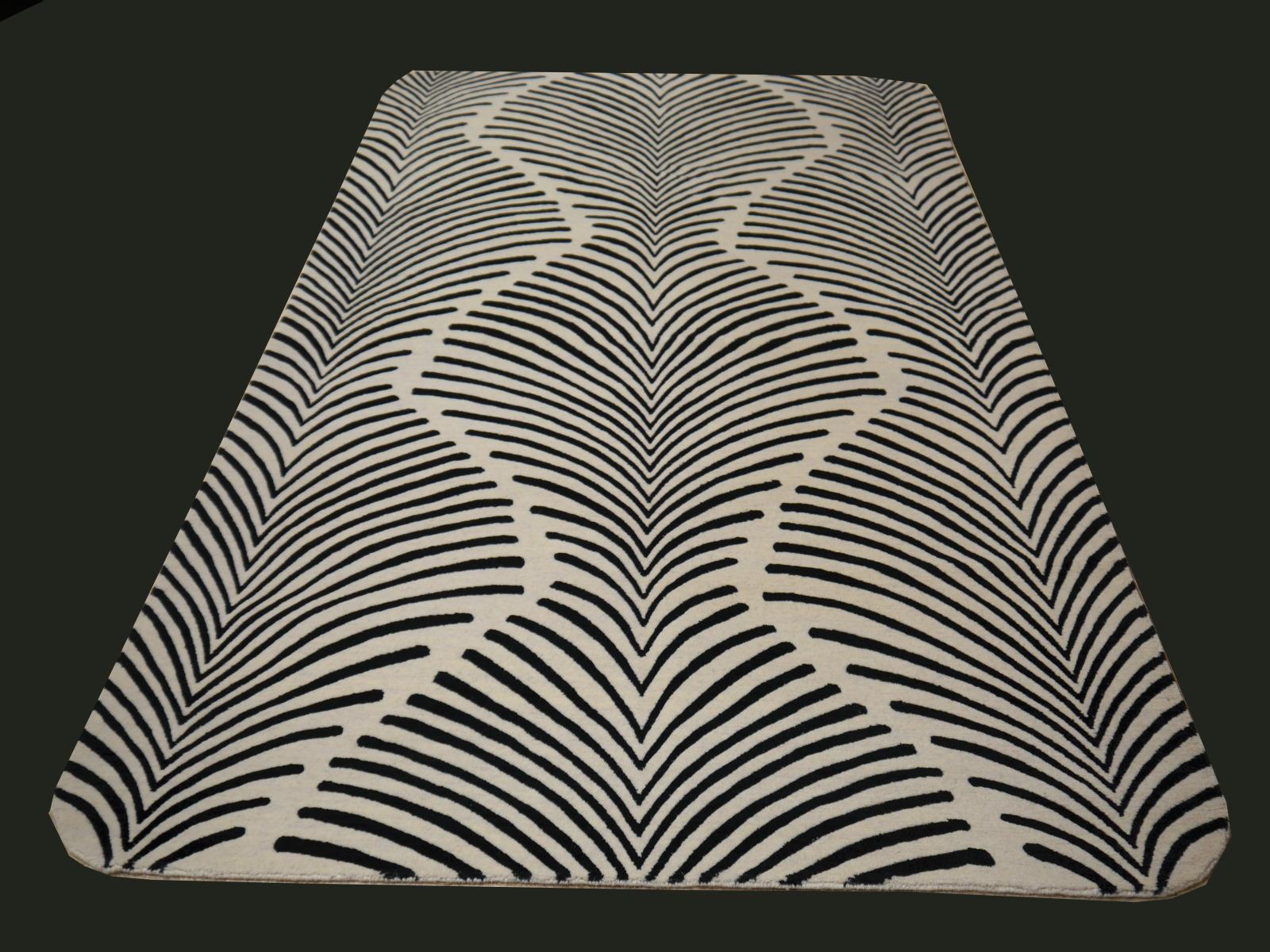 Contemporary Art Deco Rug Hand Knotted in Style of Chinese Antique Design For Sale