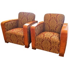 Vintage Art Deco Salon Chairs, Sweden, circa 1930