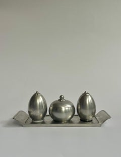 Art Deco Salt and Pepper set by Just Andersen