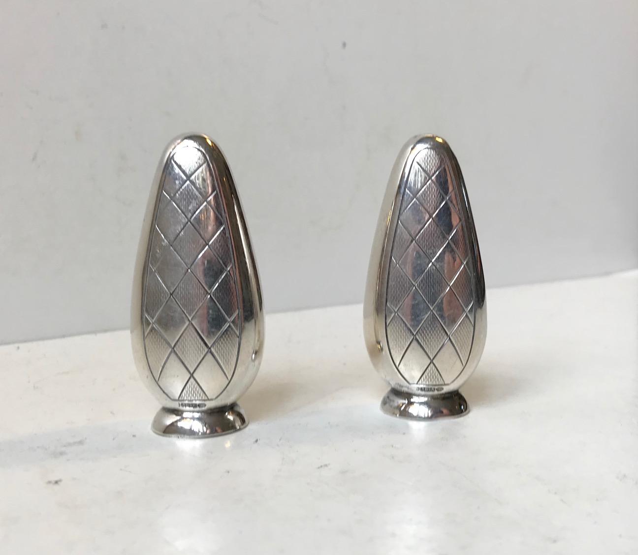 art deco salt and pepper