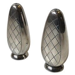 Art Deco Salt & Pepper Set 'Harlequin' by Absa, Denmark, 1930s