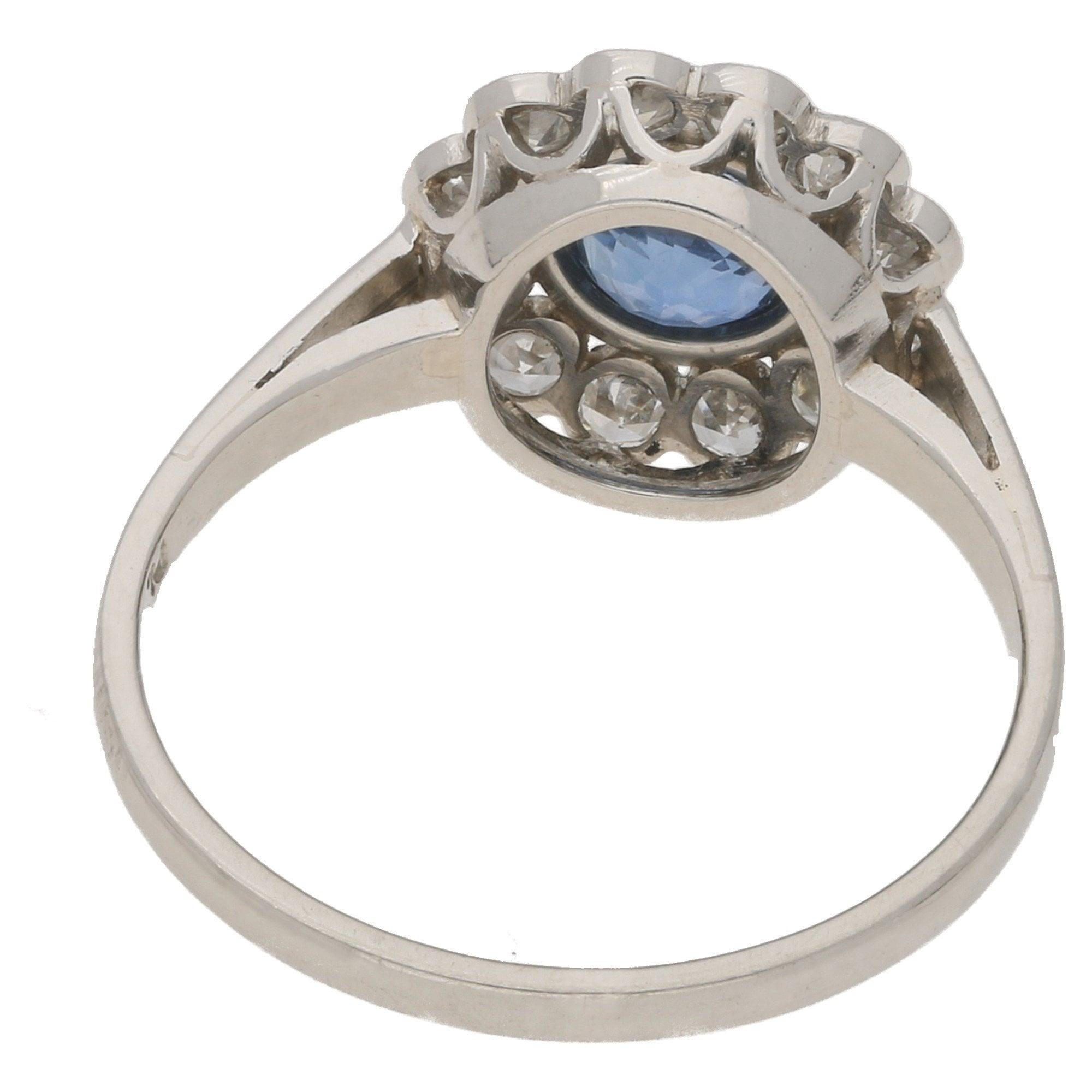 diamond cluster dress rings
