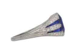 Art Deco Sapphire Diamond Ring