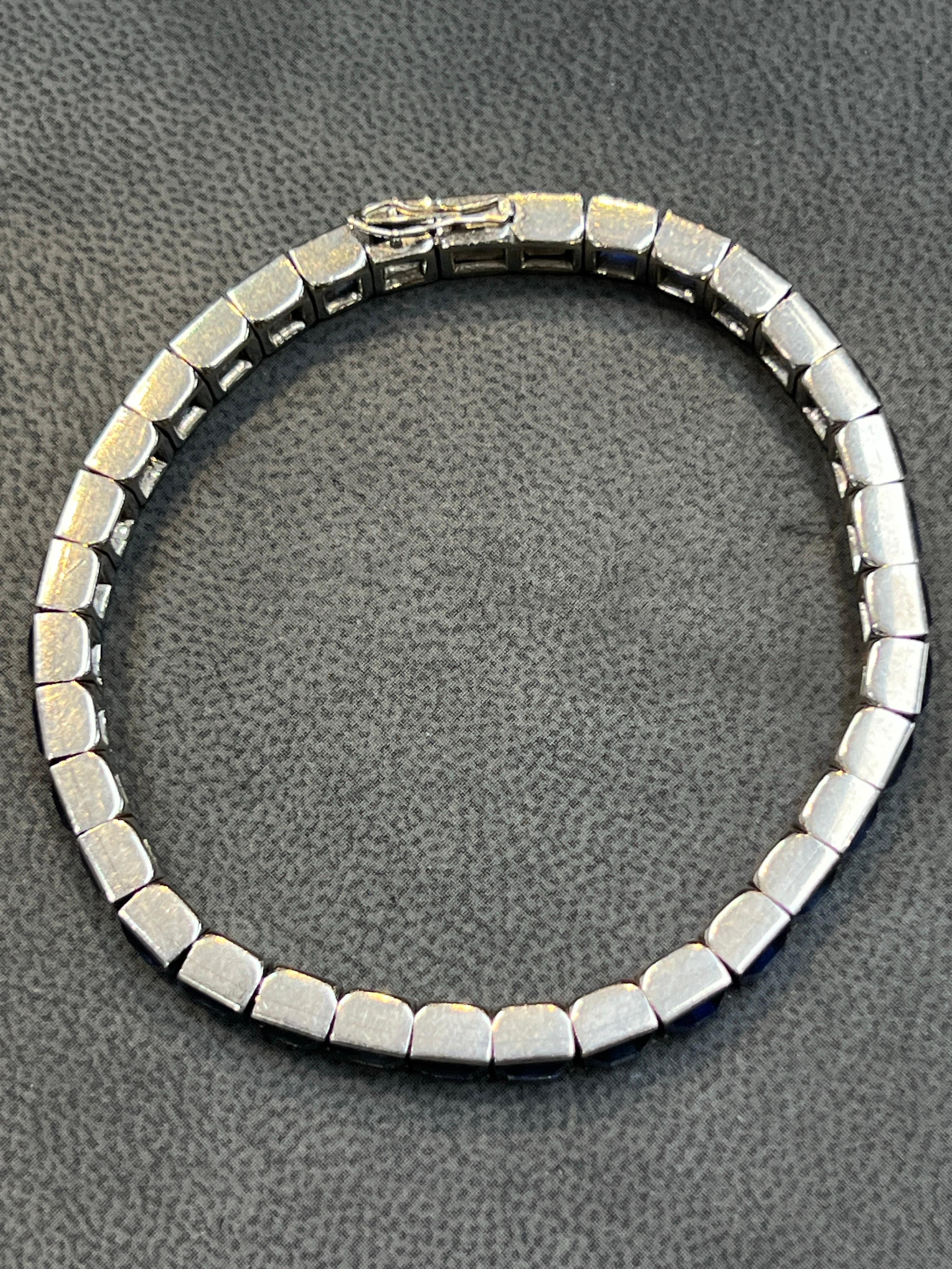 De las mujeres Pulsera de zafiro Art Déco en venta