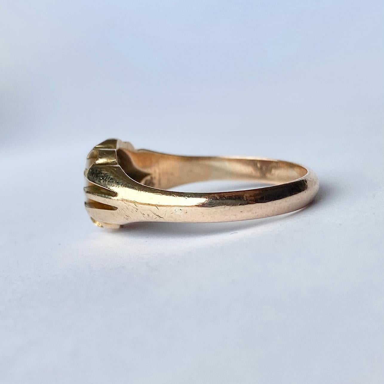 sardonyx engagement ring