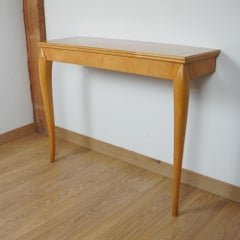 Art Deco Satinwood Console Table French Circa 1925