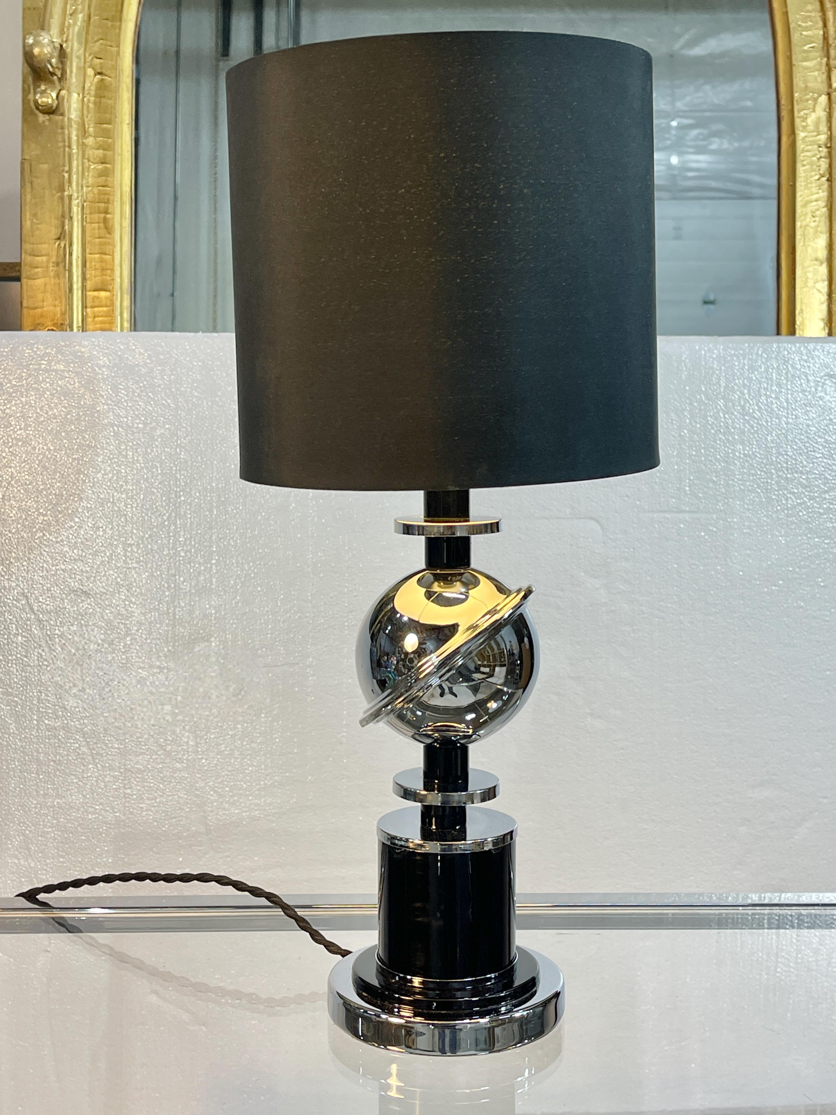 Art Deco Saturn Desk Lamp For Sale 5
