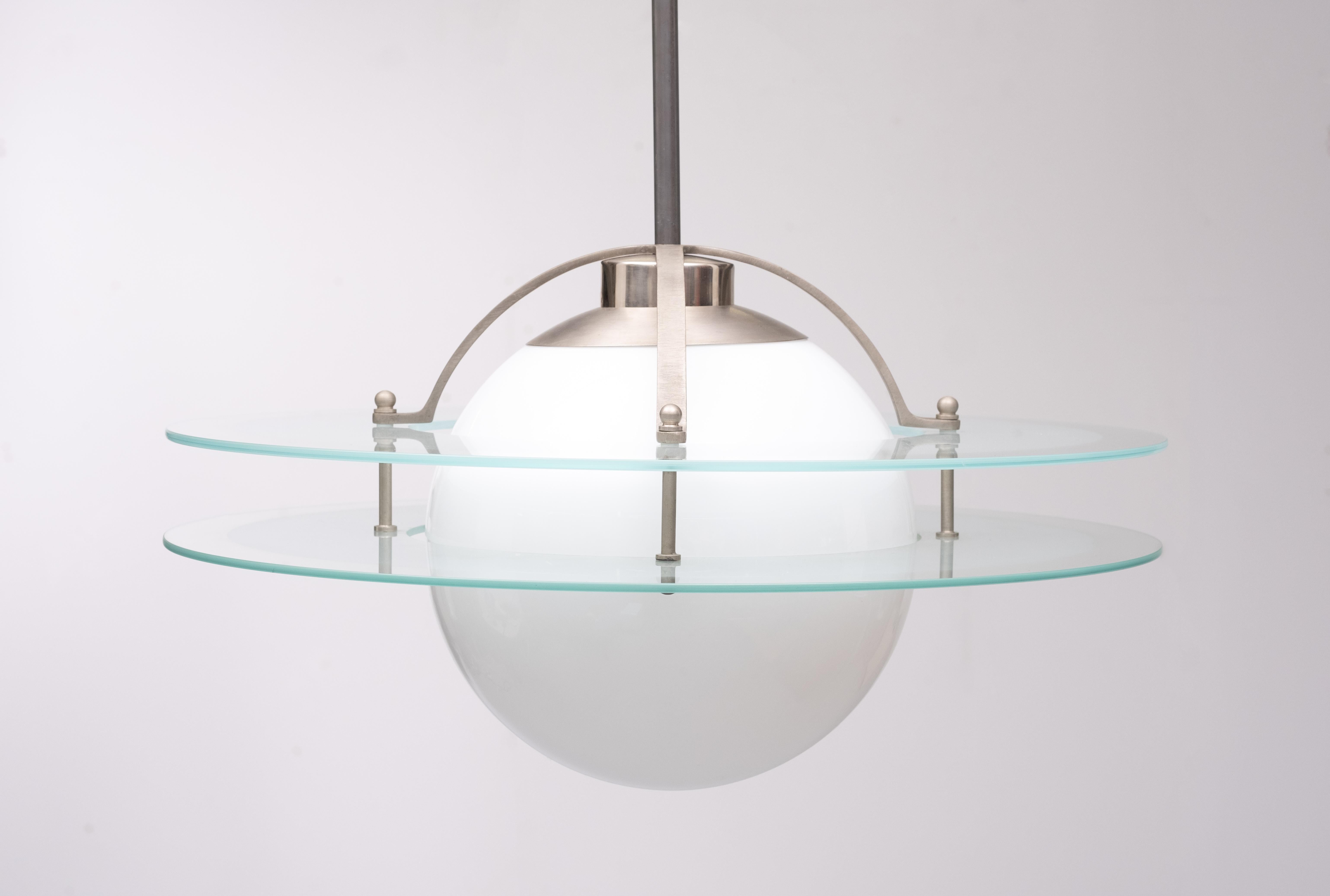 Art Deco 'Saturn lamp' Willem H Gispen For Sale 3