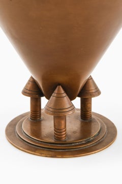 Art Deco, Scandinavian Modern Vase in Bronze, 1930s