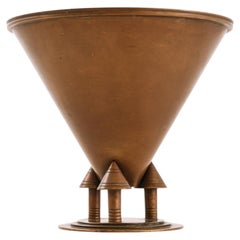 Art Deco, Scandinavian Modern Vase in Bronze, 1930s
