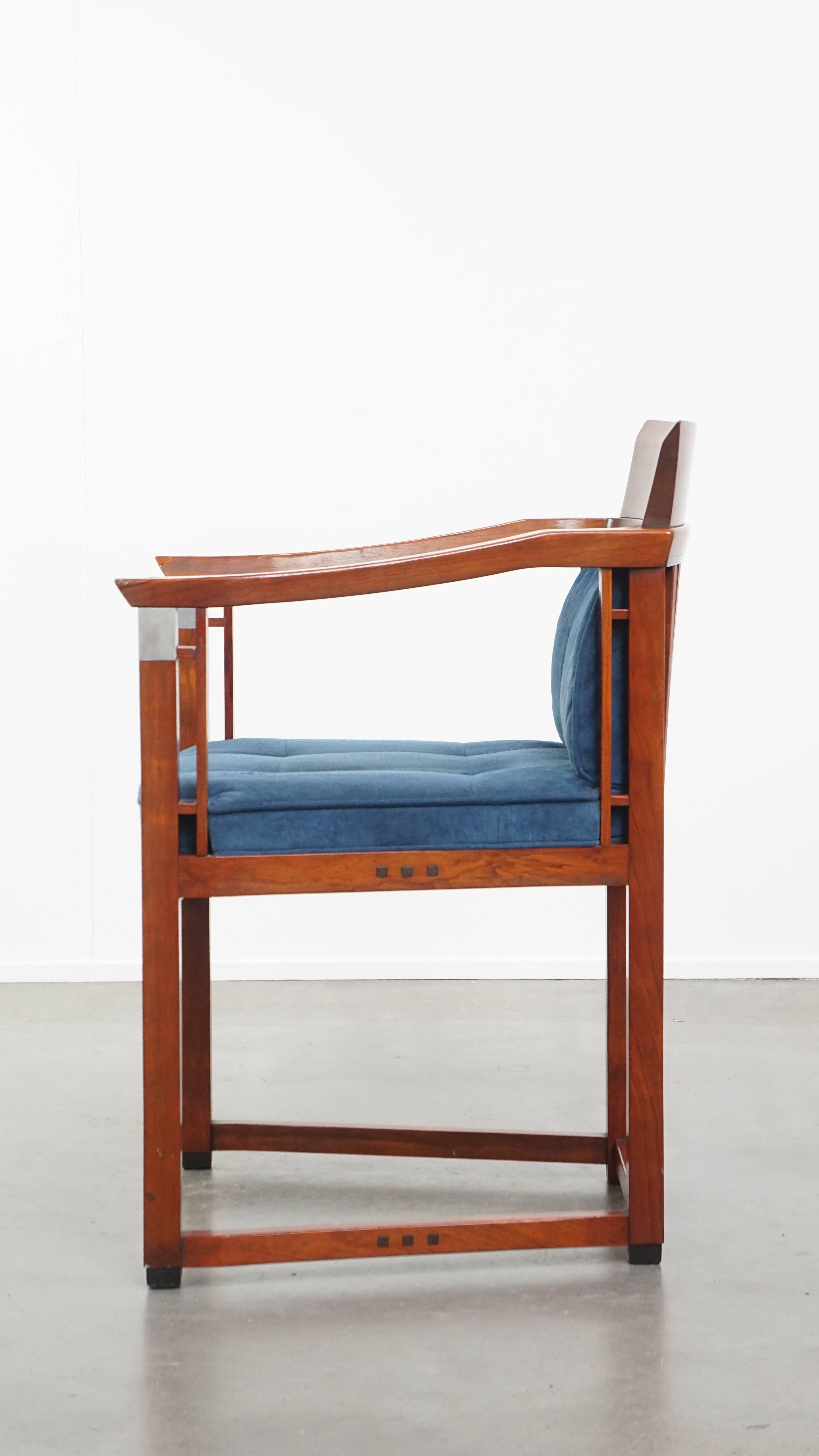 Silla Art Decó Schuitema de la Serie Decoforma con Reposabrazos siglo XX en venta