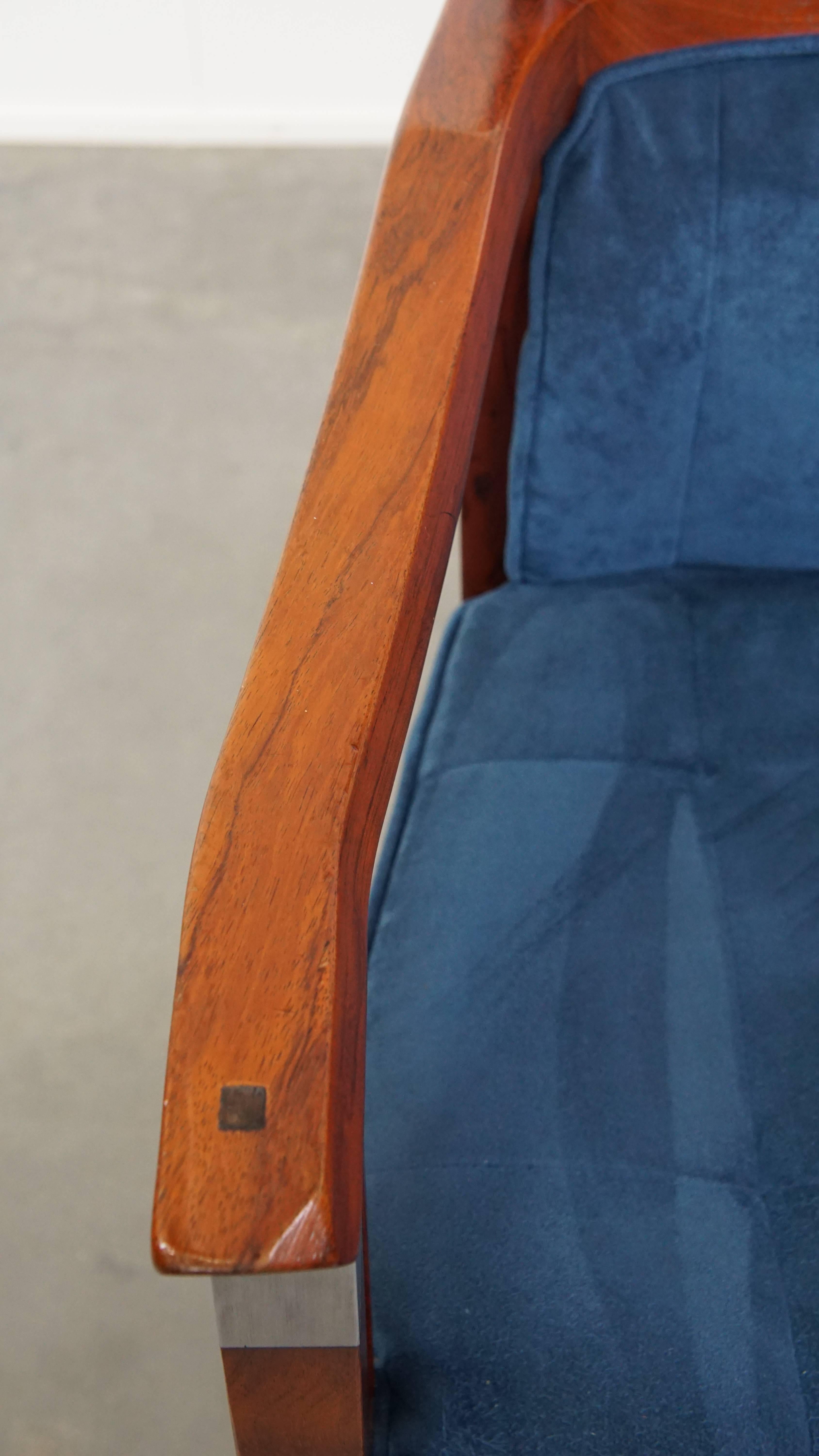 Silla Art Decó Schuitema de la Serie Decoforma con Reposabrazos en venta 1