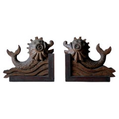 Art Deco sculpted bookend