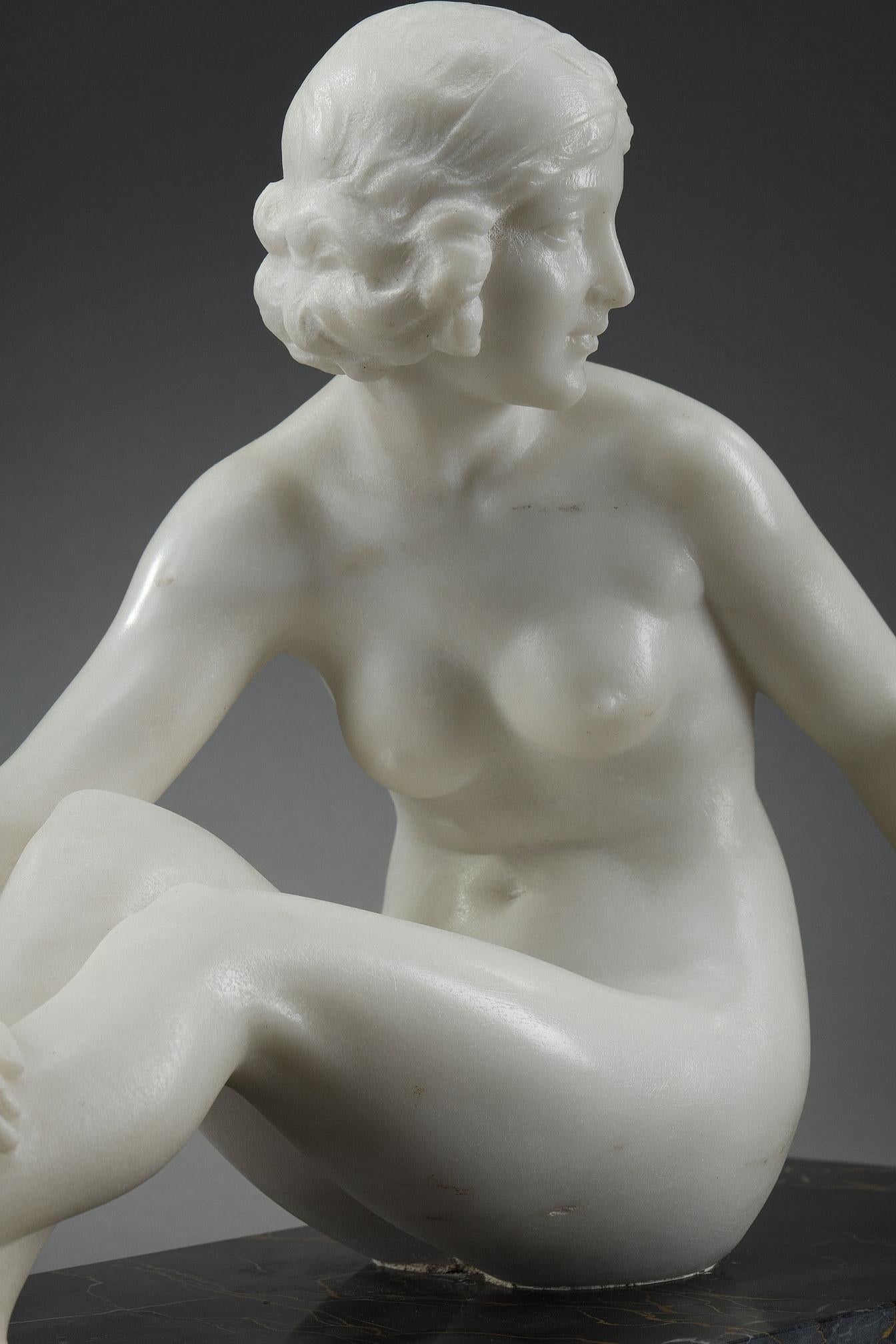 Early 20th Century Art Deco Sculpture after Pugi