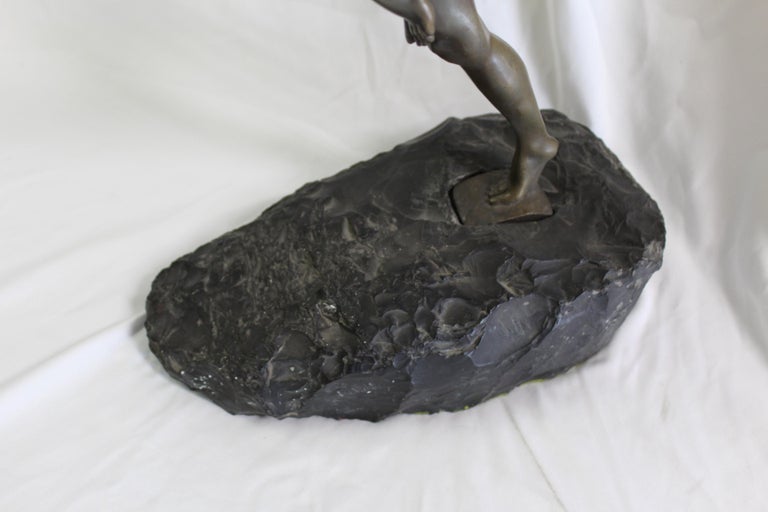 Art Deco Sculpture Amazon Girl Bronze For Sale at 1stDibs