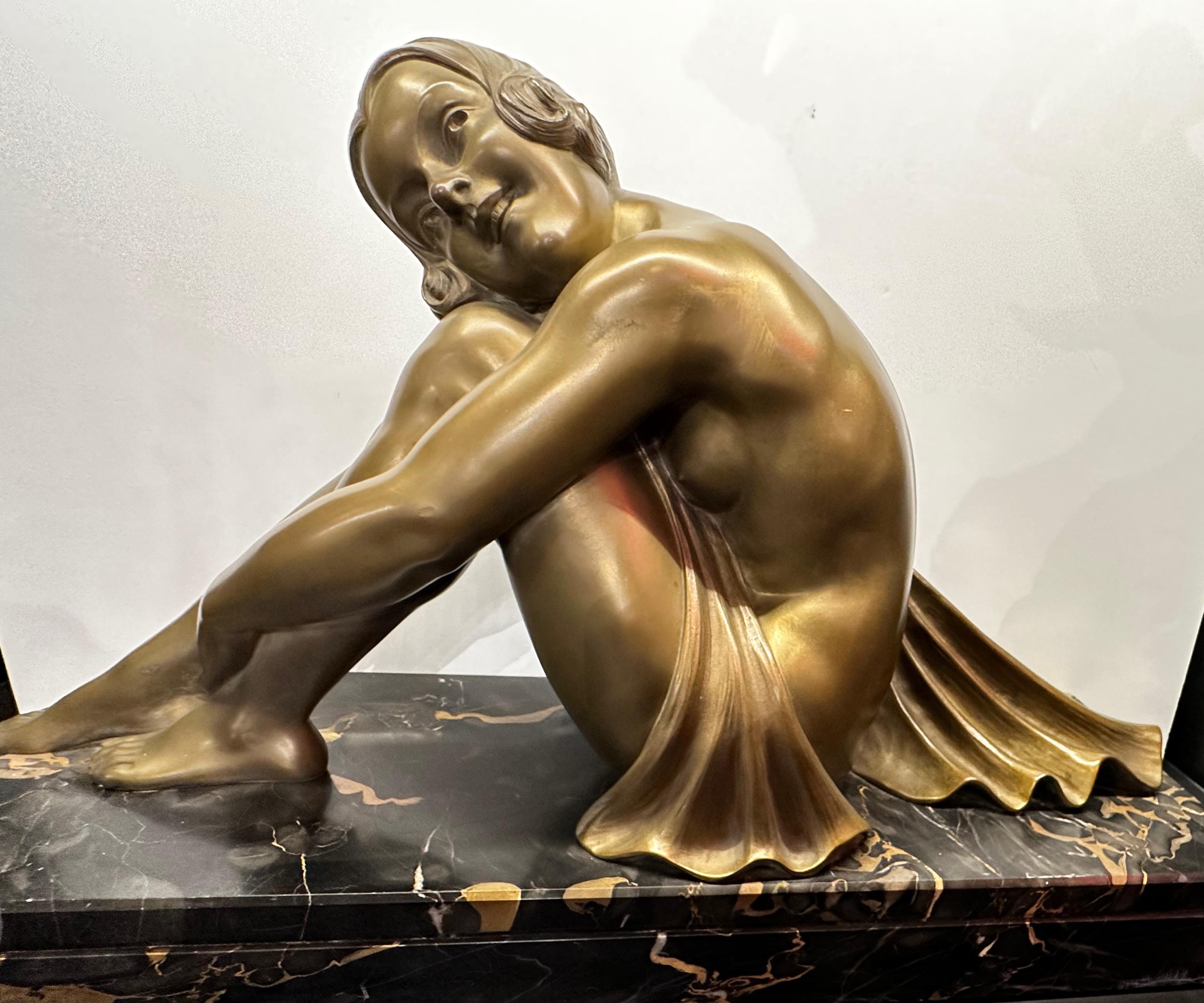 a. godard bronze sculpture