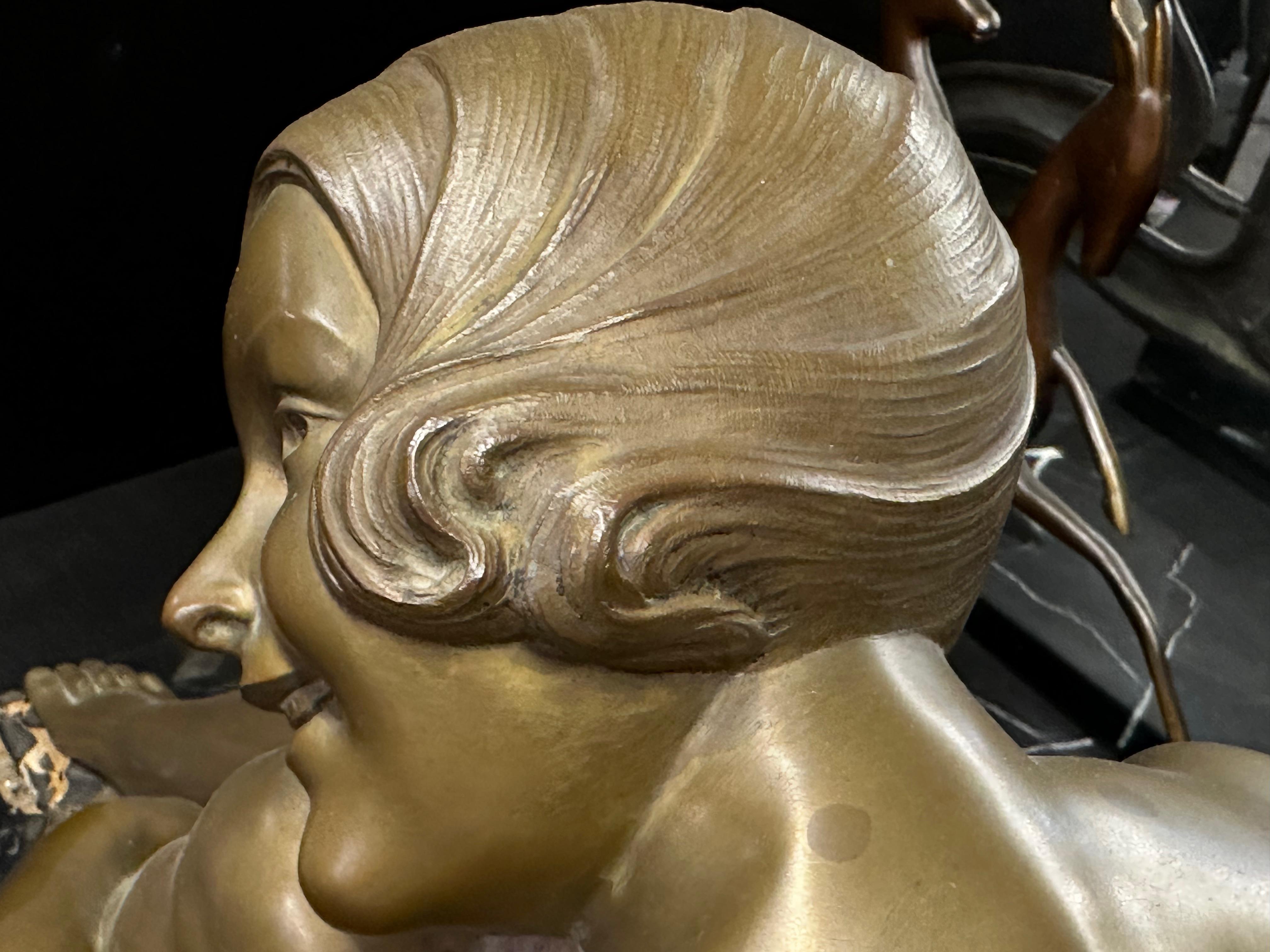 Art Deco Sculpture by Armand Godard 