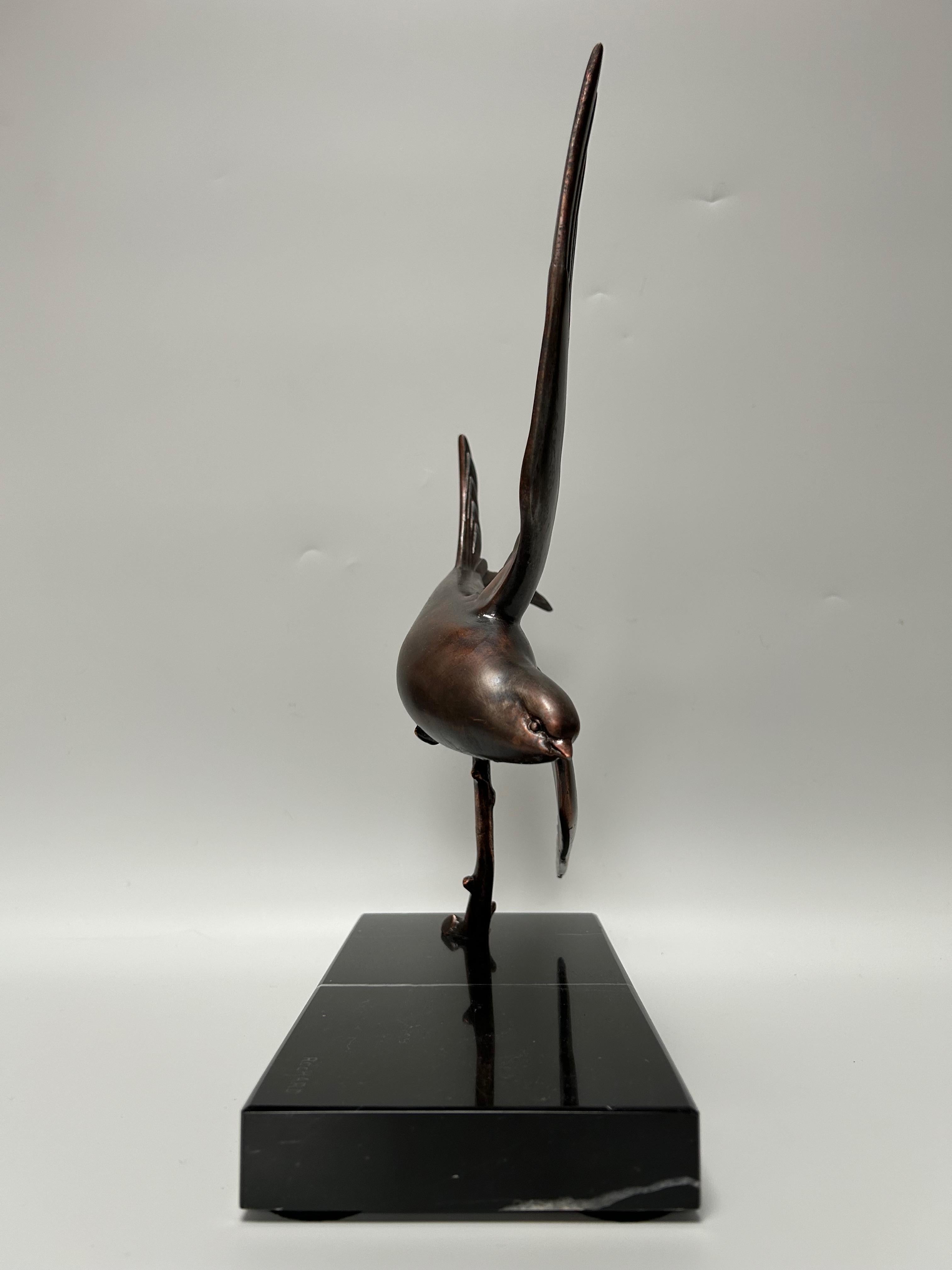 Art Deco sculpture by Irenée Rochard In Excellent Condition In NANTES, FR