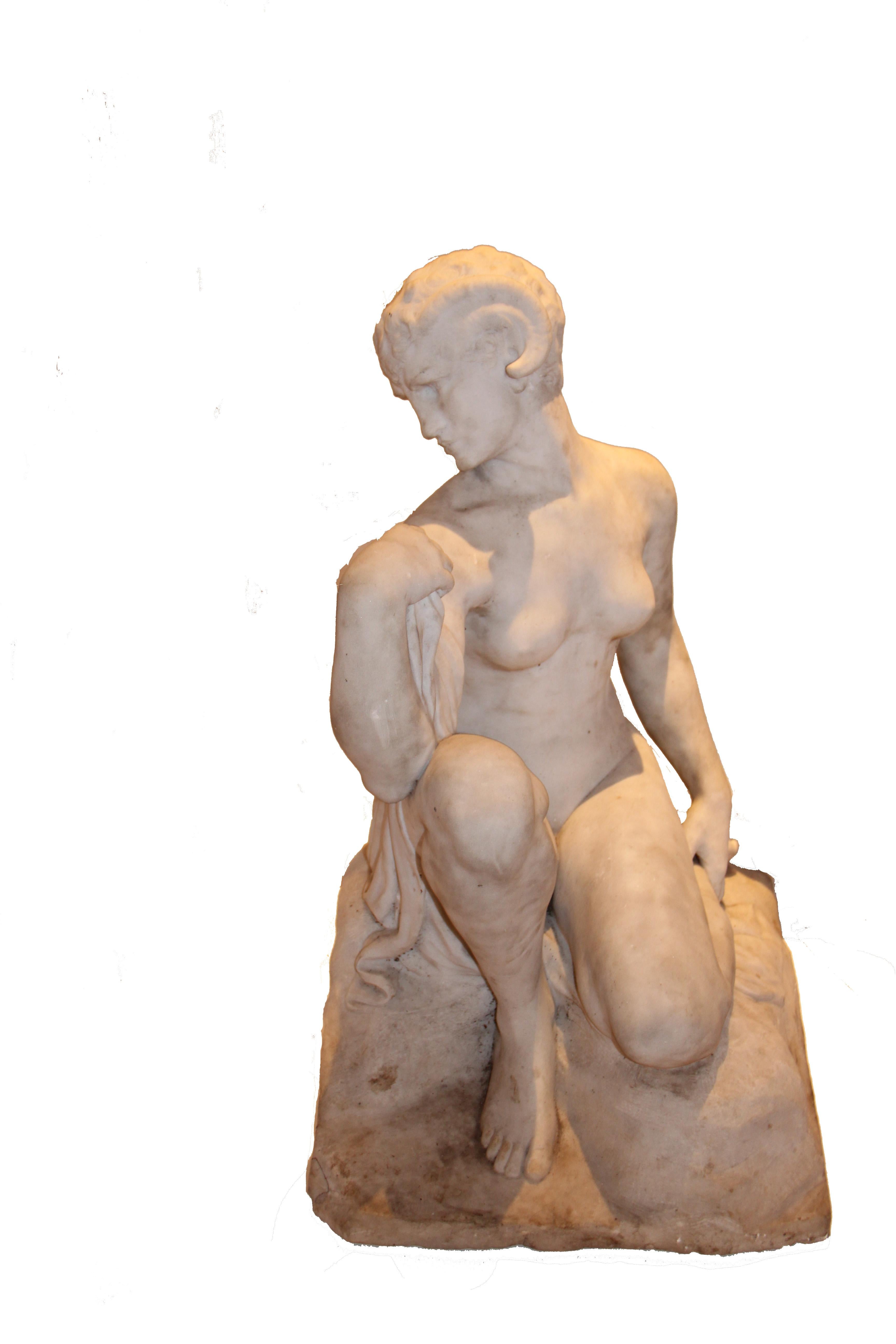 French  Art Deco sculpture by Raymond Leon  Rivoire  For Sale