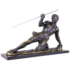 Art Deco Sculpture by S. Melani, France, circa 1925