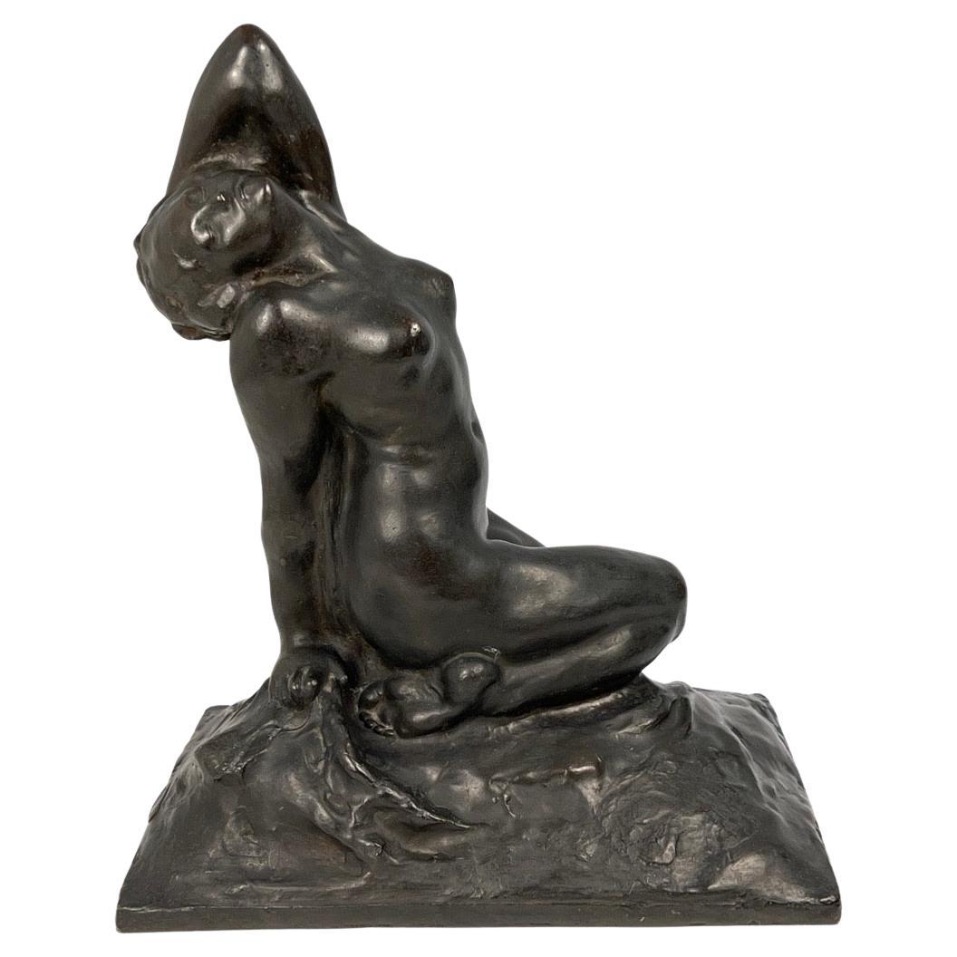 Art Deco sculpture Ecstasy by Amadeo Gennarelli For Sale