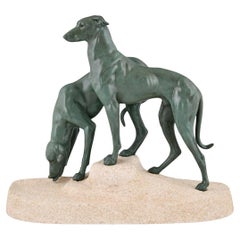 Esculturas metálicas de animales