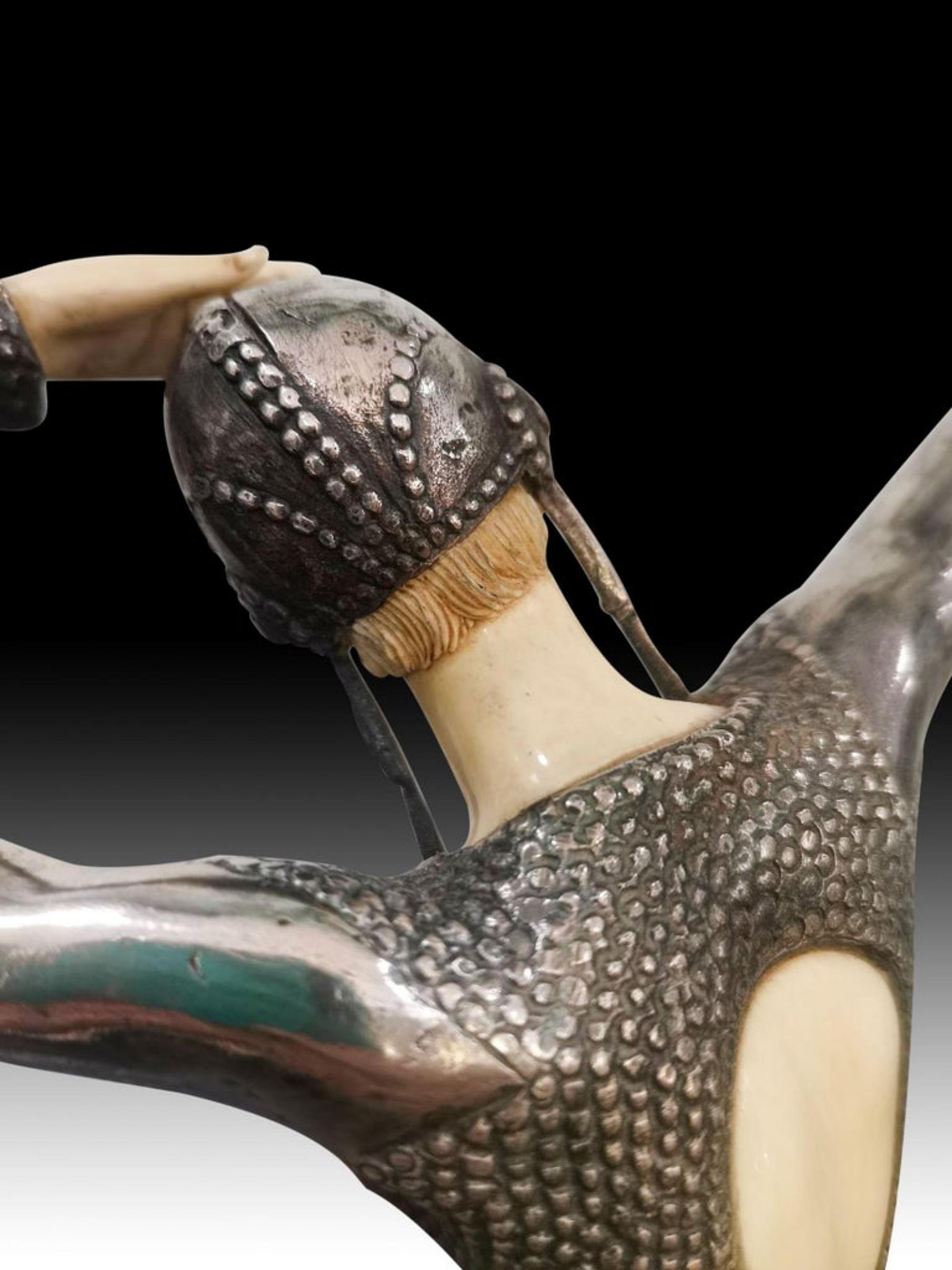 French Art Deco Sculpture in Bronze