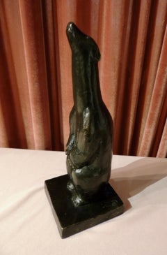 Art Deco Sculpture of a Bear by Martel