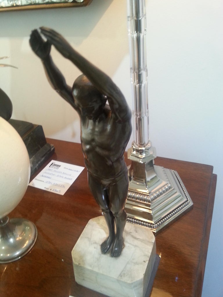 Art Deco Sculpture of a Diver at 1stDibs