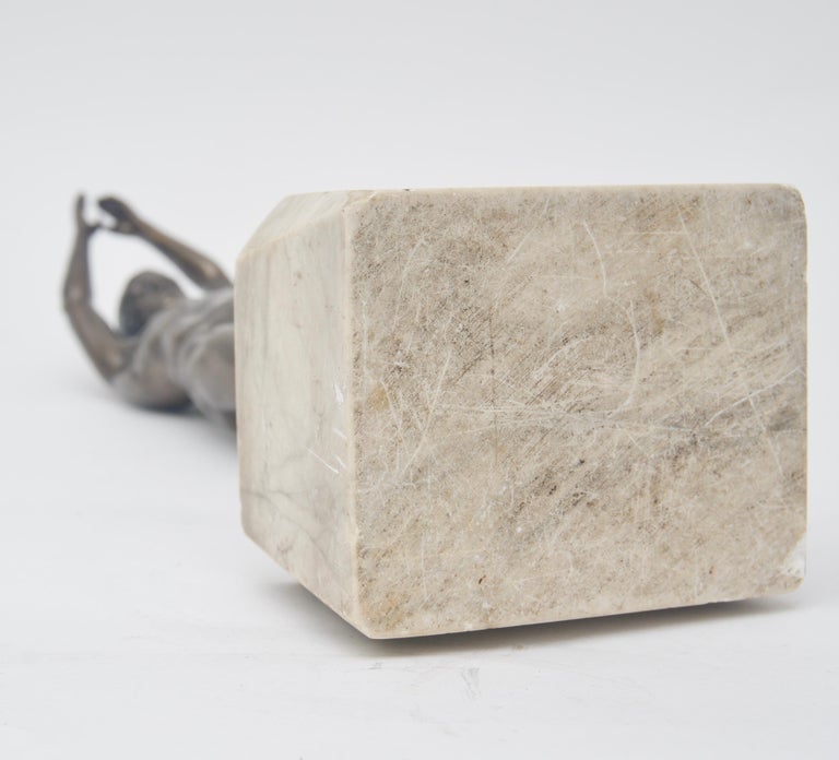 Art Deco Sculpture of a Diver at 1stDibs