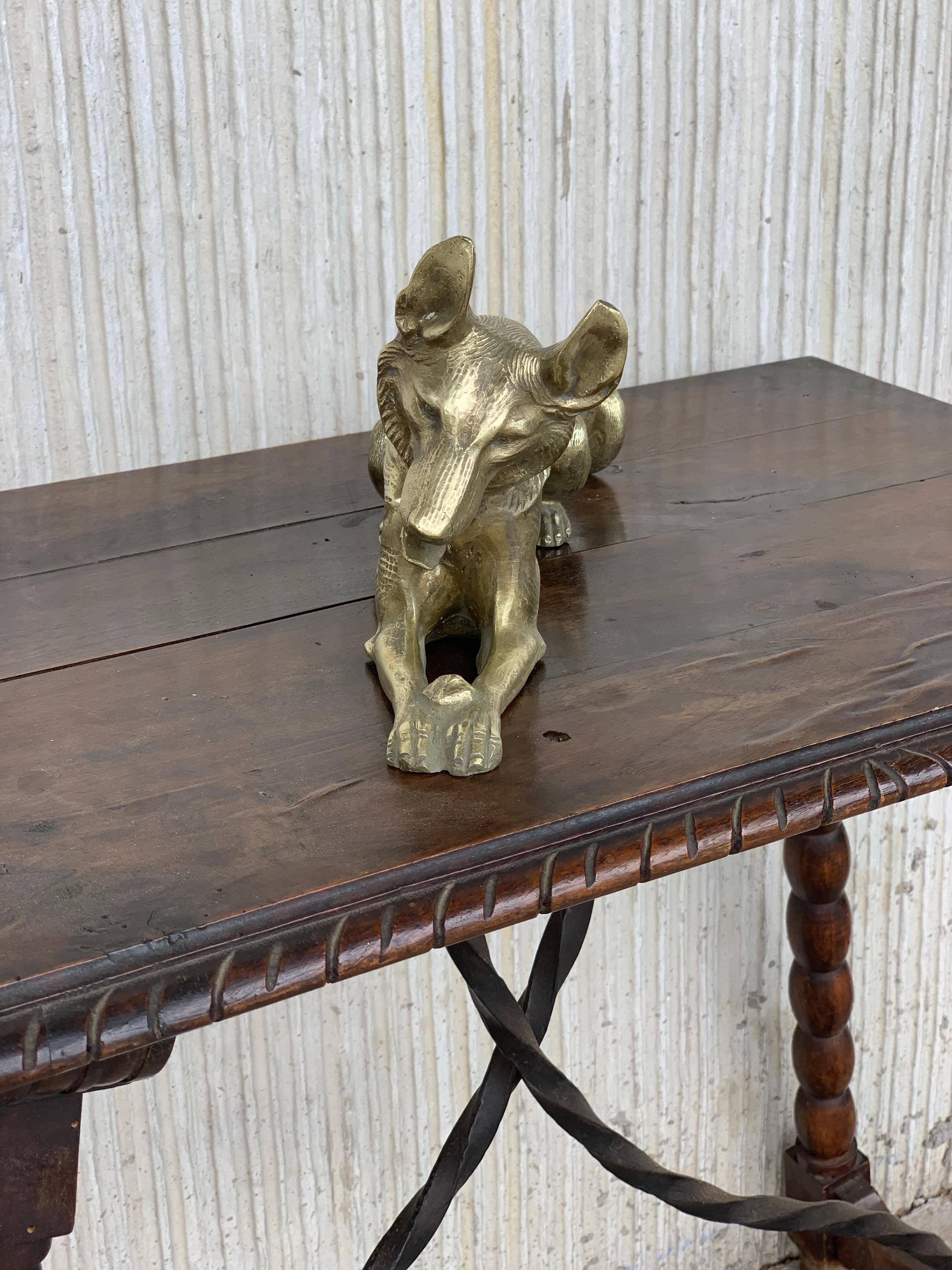 Art Deco Sculpture of Bronze German Shepherd Dog In Excellent Condition In Miami, FL