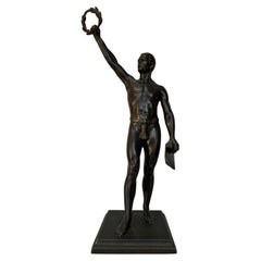 Art Deco Sculpture Olympic Salute