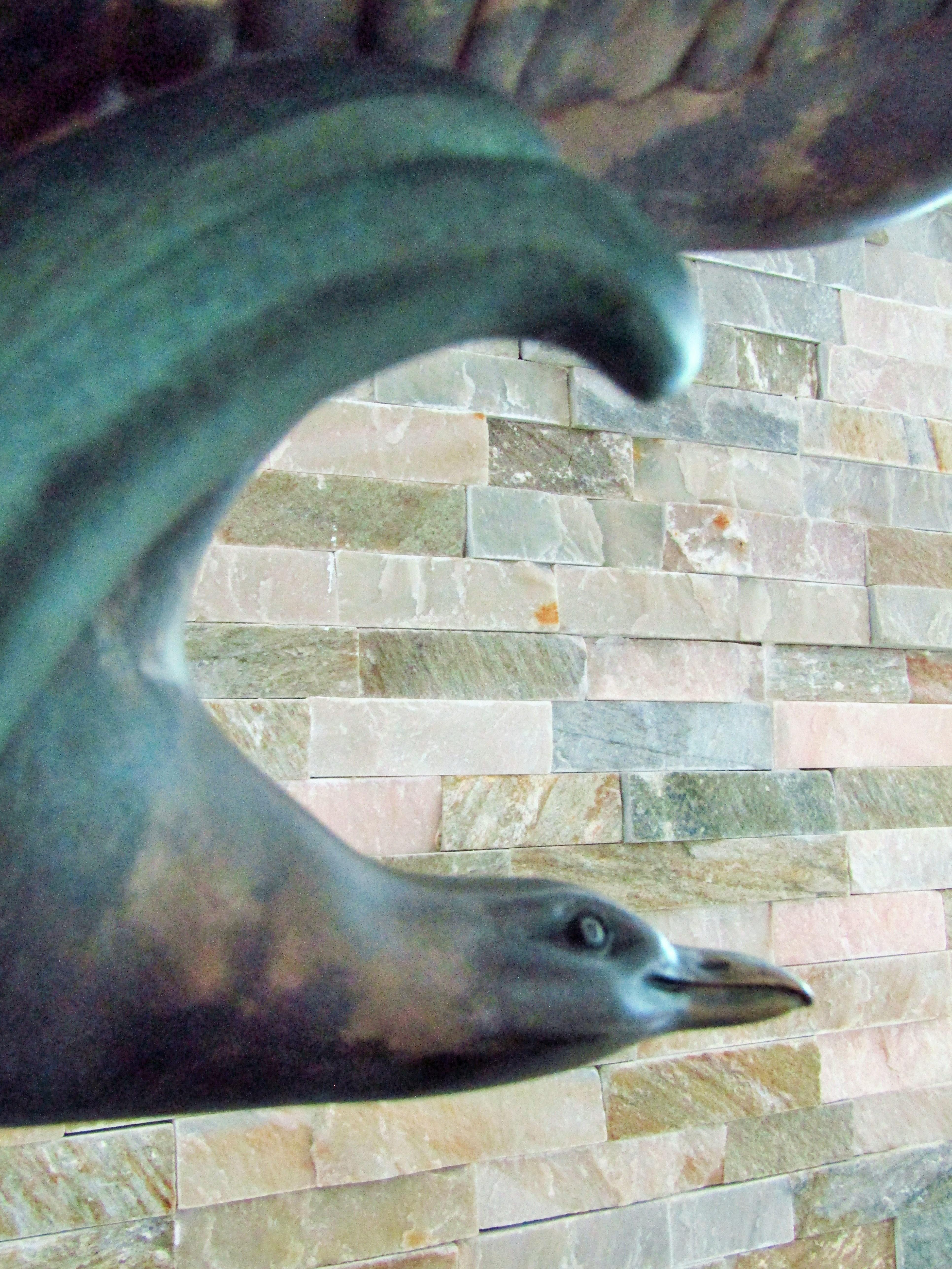 Français Sculpture mouette Art Déco par Carvin