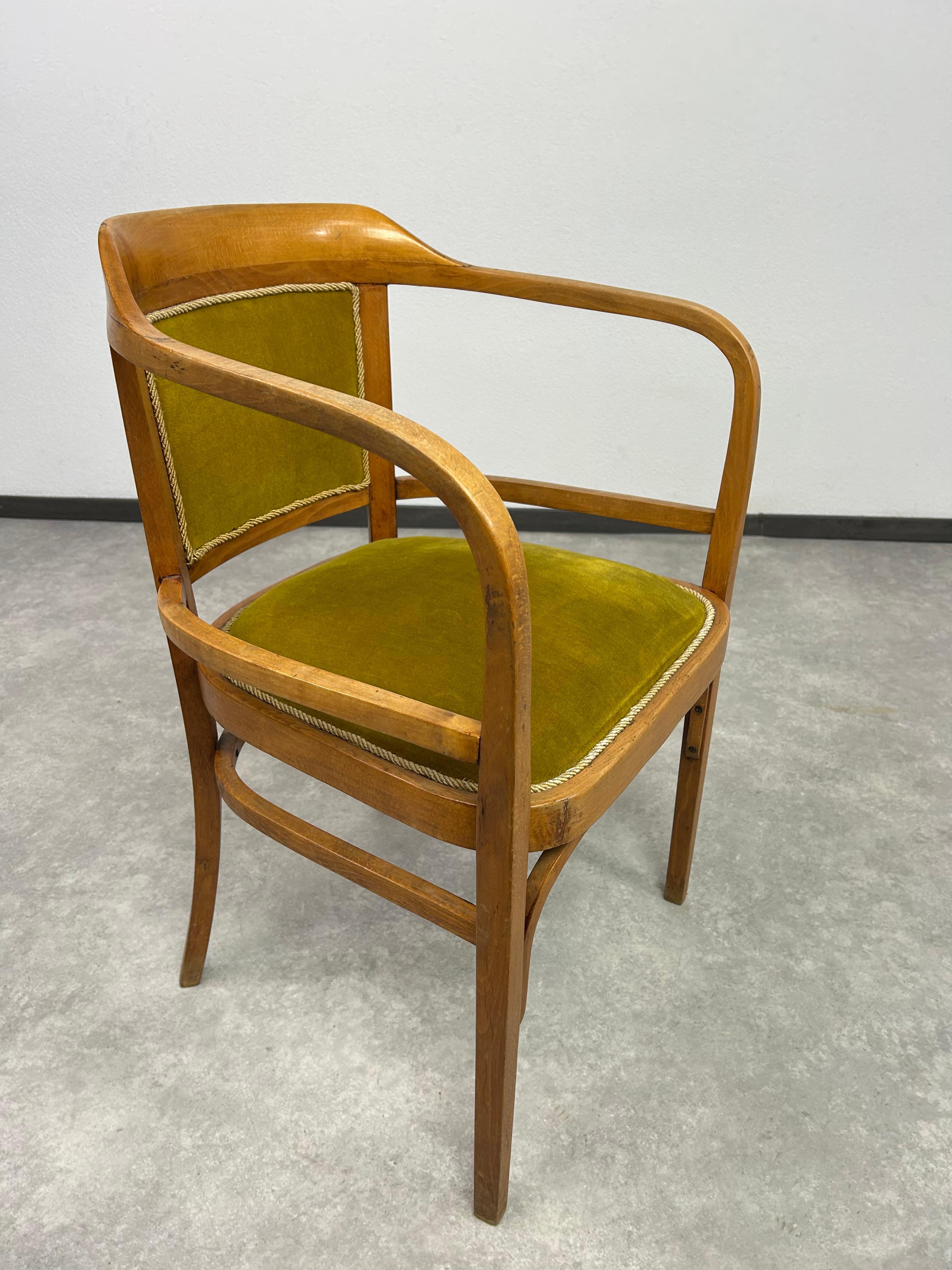 Art-déco-Sitzgruppe von Otto Wagner im Angebot 4