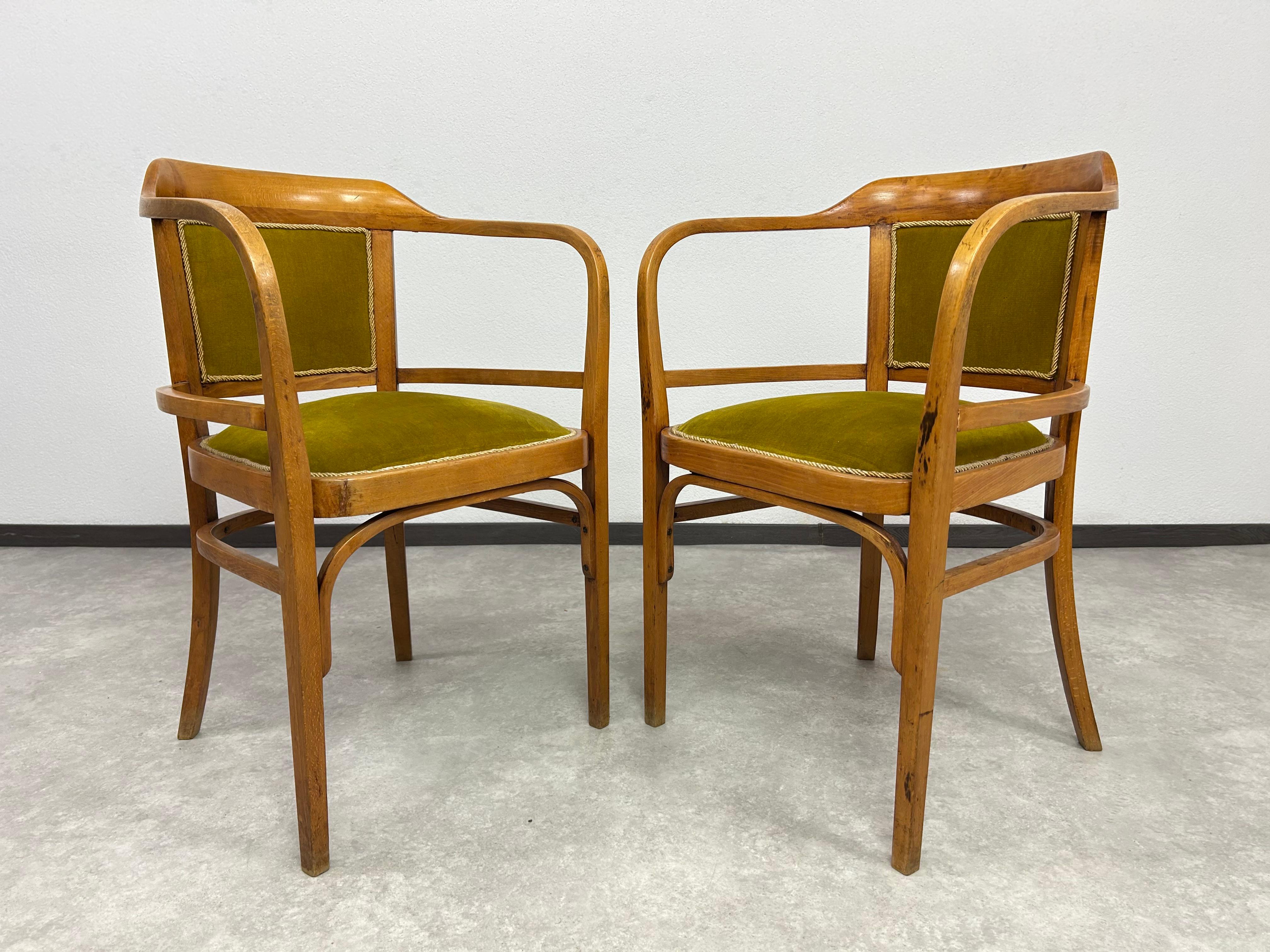 Art-déco-Sitzgruppe von Otto Wagner im Angebot 2