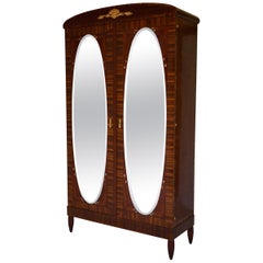 Used Art Deco Secesja Wardrobe .