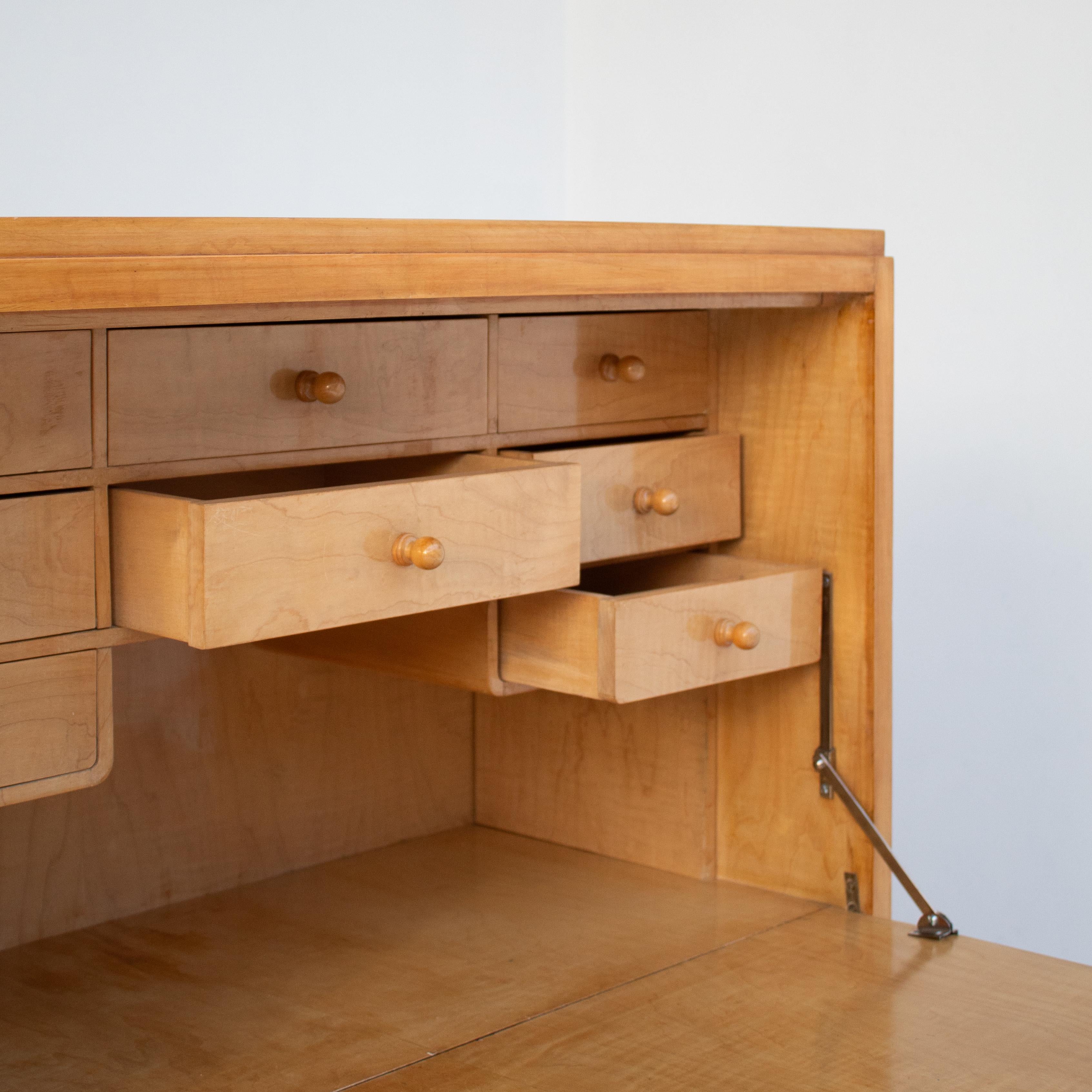 Art Deco Sekretär Kabinett (20. Jahrhundert)