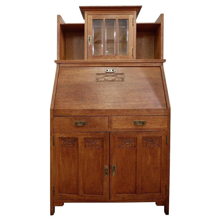 Art Deco Secretary Desk, 1930s at 1stDibs