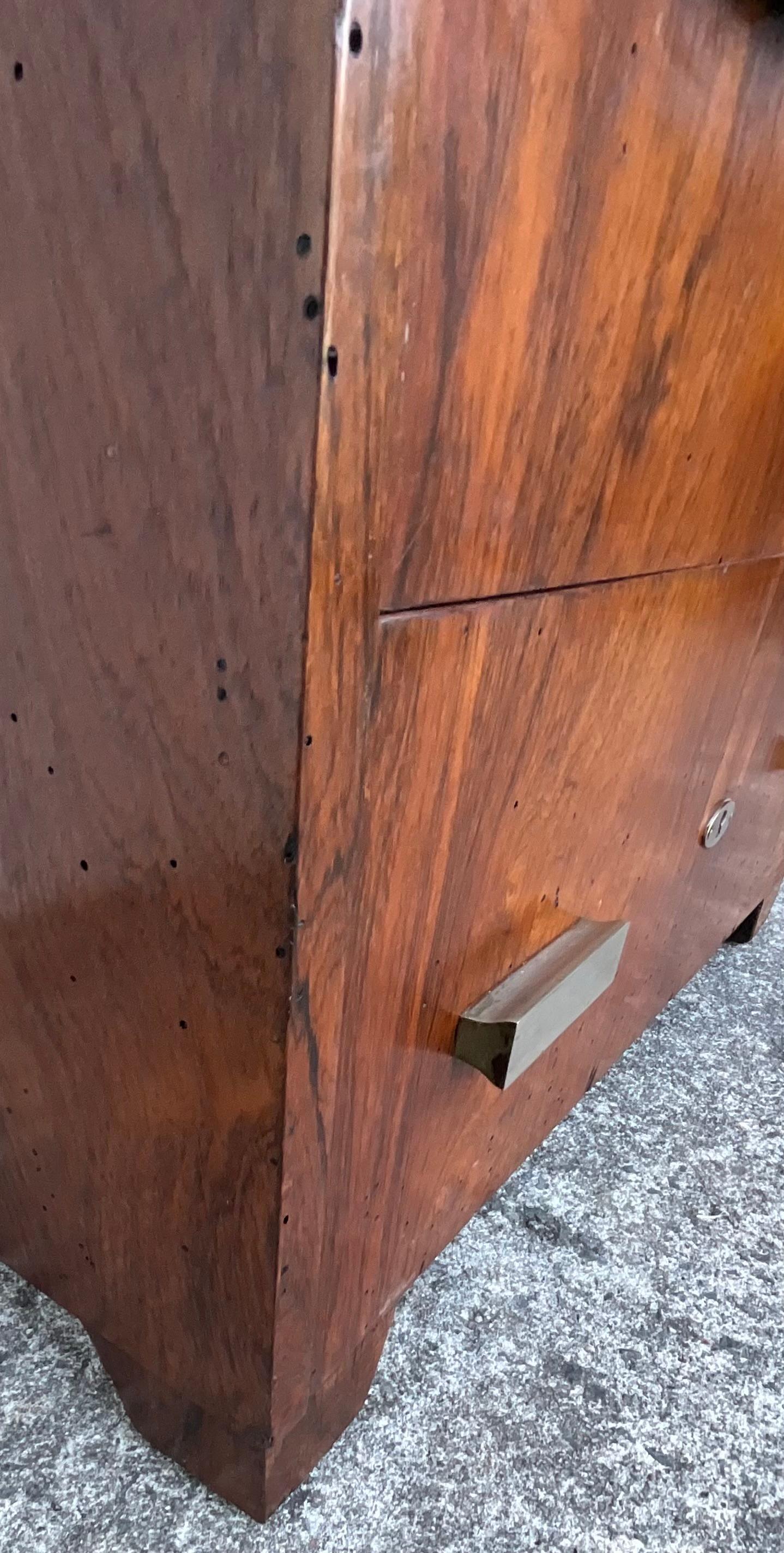 Scrivania Art Deco in palissandro, anni '40 in vendita 3