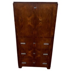 Art Deco Secretary Desk in Rosewood, 1940s